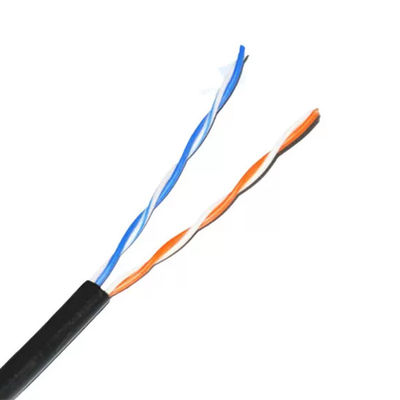 2 쌍 24AWG 1000ft Cat5e 외부 케이블, 실내 네트워크 케이블 Cat5e 속도
