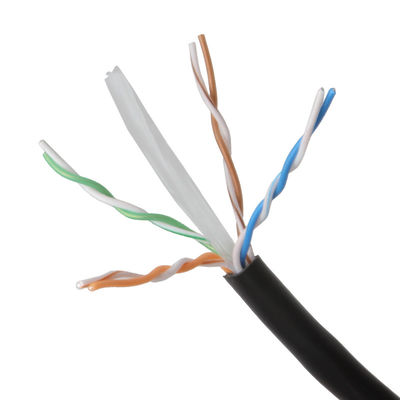 안정적 24AWG Cat 6 UTP 패치 코드, RJ45 연결기 패치 Cat 6 케이블