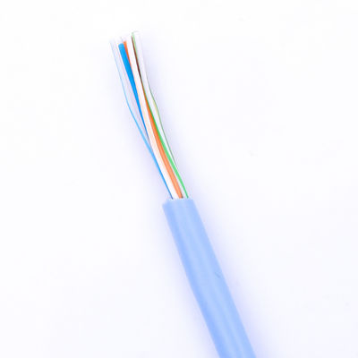 구리 24AWG 접속 코드 Cat 5e, BC7/0.2 PVC 재킷 UTP Cat5e 패치 케이블