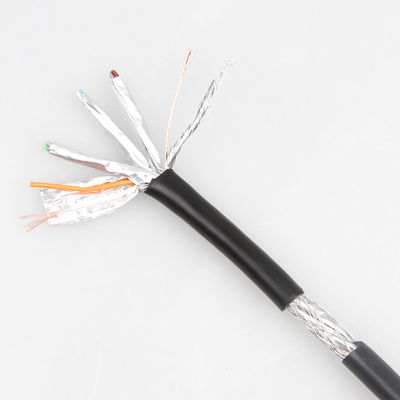 실용적인 OEM 기가비트 이더넷 Cat8 패치 케이블 S/FTP 40Gbps 2000MHZ