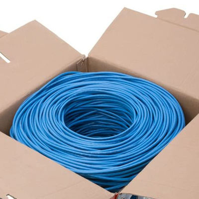 23AWG 실용적인 Cat6 랜 케이블 BC 0.57 UTP PVC 재킷 4쌍 305m