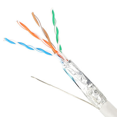 전선 가닥과 두배 보호해야 하는 Cat5e 랜 케이블 UTP SFTP 24AWG