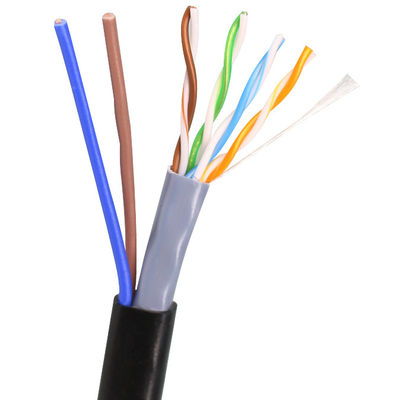 마모방지 300m UTP Cat5e 케이블 다목적 실용적 PVC 재킷