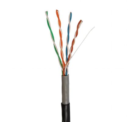외부를 위한 UTP CCA Cat5e 랜 케이블 길이 305m 이중 자켓
