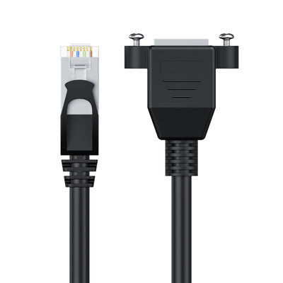 암놈 커넥터 RJ45 네트워크 패치 케이블에 남자인 오래가는 Cat6 연장 케이블