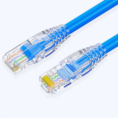 100W PoE+ RJ45 케이블 이더넷 Cat6, 푸른 Cat6 기가비트 Ethernet 케이블