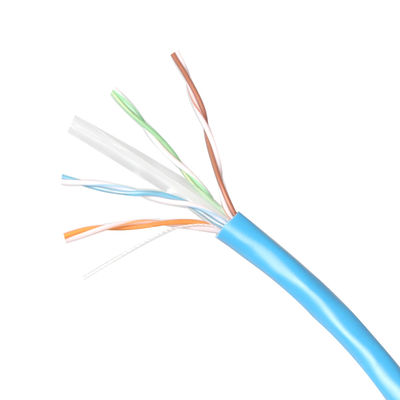 UTP 500Mhz Cat 6a 네트워크 케이블 PE 단열재 TIA568 C.2 구리 CCA 관리인