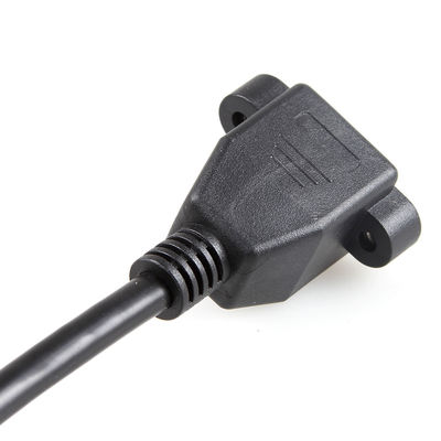 스크루 패널 마운트와 안정적 Cat 6a 보호해야 하는 Ethernet 케이블, RJ45 연장 케이블