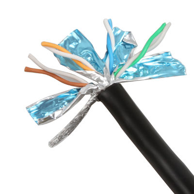 실용적인 26AWG SFTP Cat7 야외 케이블 차폐 트위스트 페어