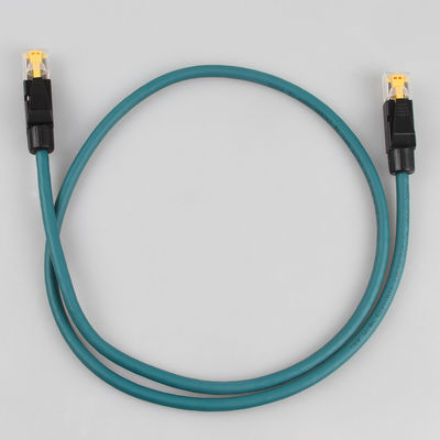 실용적 Cat6 산업적 케이블, 높은 플렉스 녹색 Cat 6a SFTP 케이블