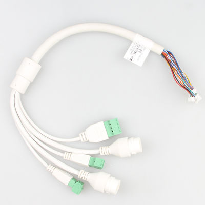 안정적인 다목적인 검은 이더넷 카메라 랜 케이블 RJ45+3.81