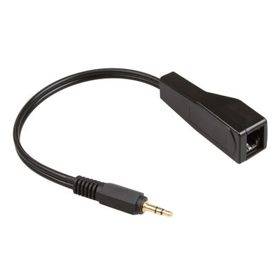 RJ45 여성 오디오 교수에 대한 Cat5 Cat6 관습 와이어 조립체 3.5 밀리미터 스테레오