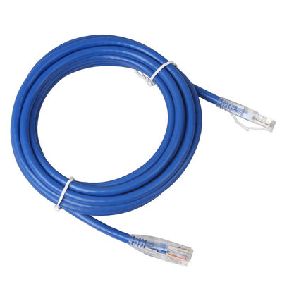 이더넷 Cat6 패치 코드 UPC 고속도 PVC LSZH 재킷을 마구간에 넣으세요