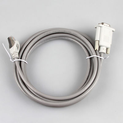 DB9 여성 그레이 컬러에 대한 CAT5E 이더넷 산업적 배선 장비 26AWG 8P8C RJ45