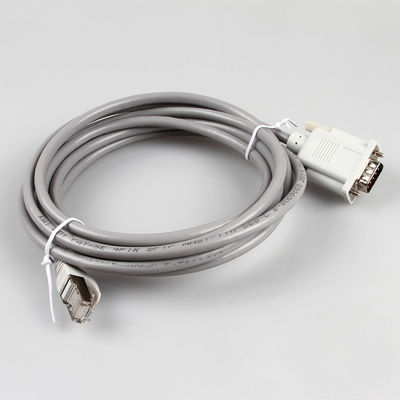 DB9 여성 그레이 컬러에 대한 CAT5E 이더넷 산업적 배선 장비 26AWG 8P8C RJ45