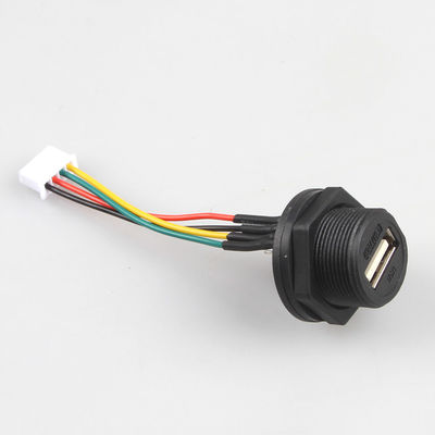 방수 XH2.54 4P USB 전방 케이블 배선 장비 제작 2.54 밀리미터 피치