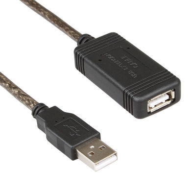 오래가는 PVC USB 활동 리피터 케이블, 30M USB 중계기 연장 케이블