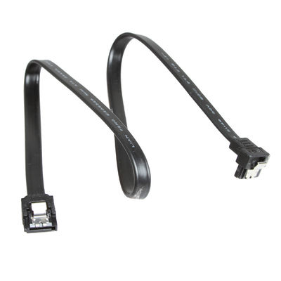 록킹 래치와 12 인치 데이터 SATA 3 전원 케이블 90 도 직각