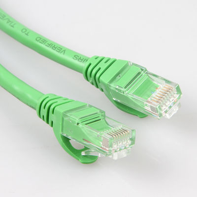 실용적 녹색 네트워크 케이블 Cat6a 길이 10m 30m 50m UTP 차폐