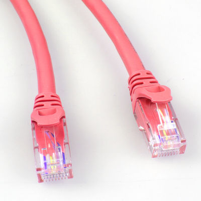 26AWG FTP UTP Cat6a 패치 코드 4 쌍 빨간색 다목적