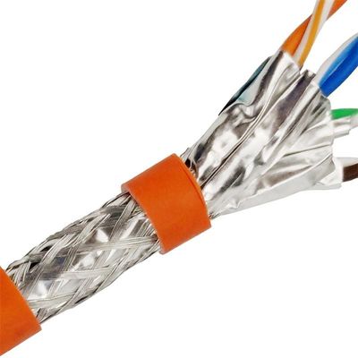 PVC 재킷 이더넷 Cat7 랜 케이블 HDPE 단열재 나동선