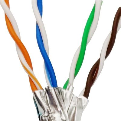 실용적인 26AWG SFTP Cat7 야외 케이블 차폐 트위스트 페어