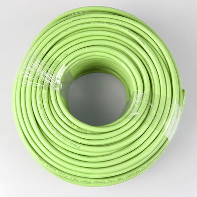 구리 PVC LSZH Cat7 랜 케이블 길이 100m 다목적 PE 단열재