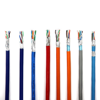 0.95 밀리미터 구리 크래드 알루미늄 Cat5e 8 쌍인 실용적 다중-컬러 UTP Cat5e CCA