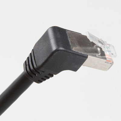 공장 직접적 CAT 6 Ethernet 케이블 연결기 부속물 직각 플러그