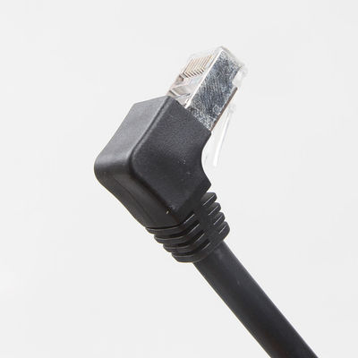 공장 직접적 CAT 6 Ethernet 케이블 연결기 부속물 직각 플러그